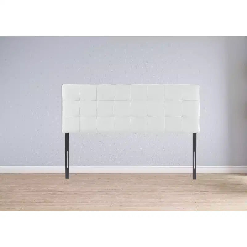 Square Channel Tufting Queen Headboard for Queen Size Bed