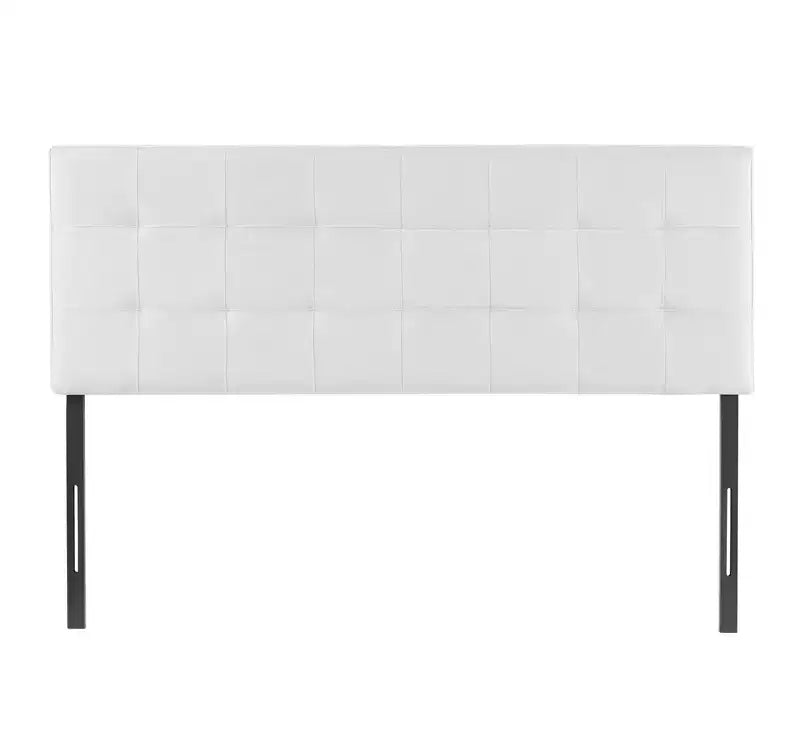 Square Channel Tufting Queen Headboard for Queen Size Bed