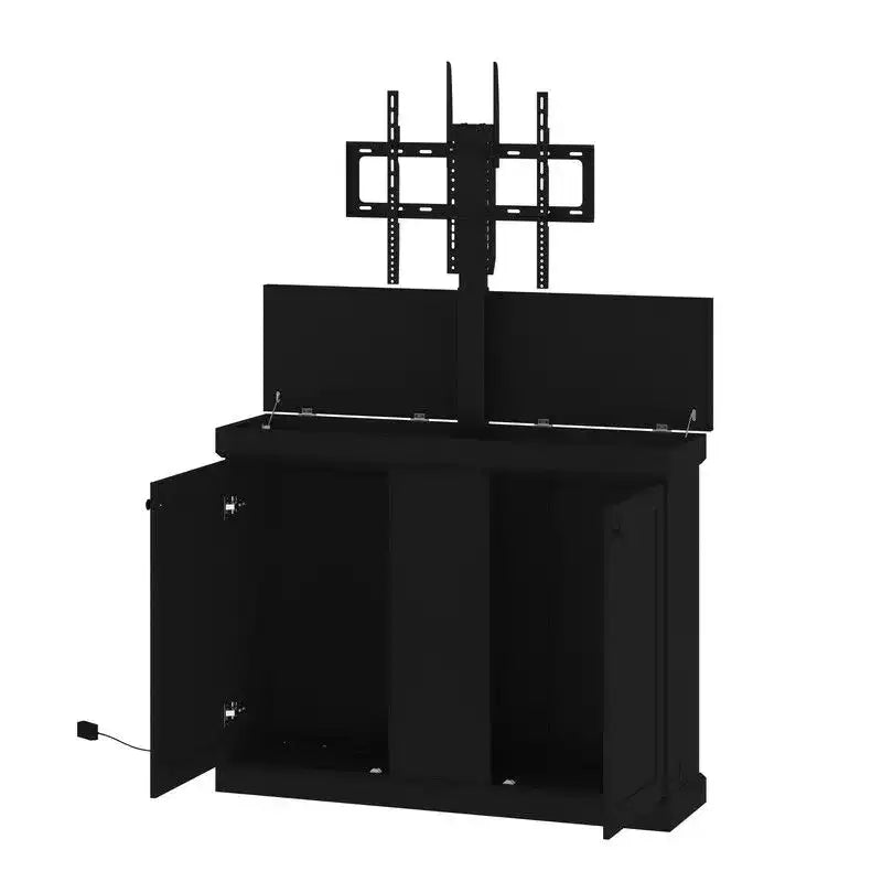 Smart Lift TV Gaming Station - Fits Up to 50" Screens, Motorized Lift, 4 Preset Heights, Dual Cable Management, MDF Cabinet, 39.3"Hx50.4"W