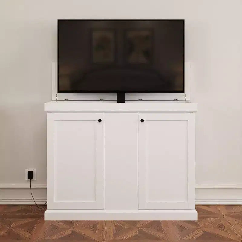 Smart Lift TV Gaming Station - Fits Up to 50" Screens, Motorized Lift, 4 Preset Heights, Dual Cable Management, MDF Cabinet, 39.3"Hx50.4"W