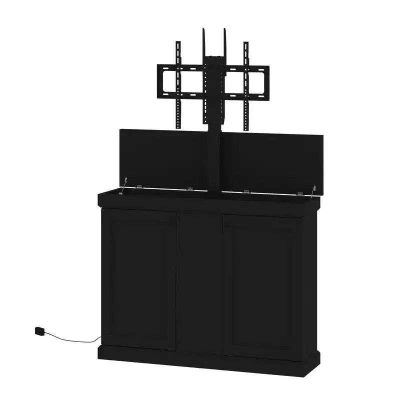 Smart Lift TV Gaming Station - Fits Up to 50" Screens, Motorized Lift, 4 Preset Heights, Dual Cable Management, MDF Cabinet, 39.3"Hx50.4"W