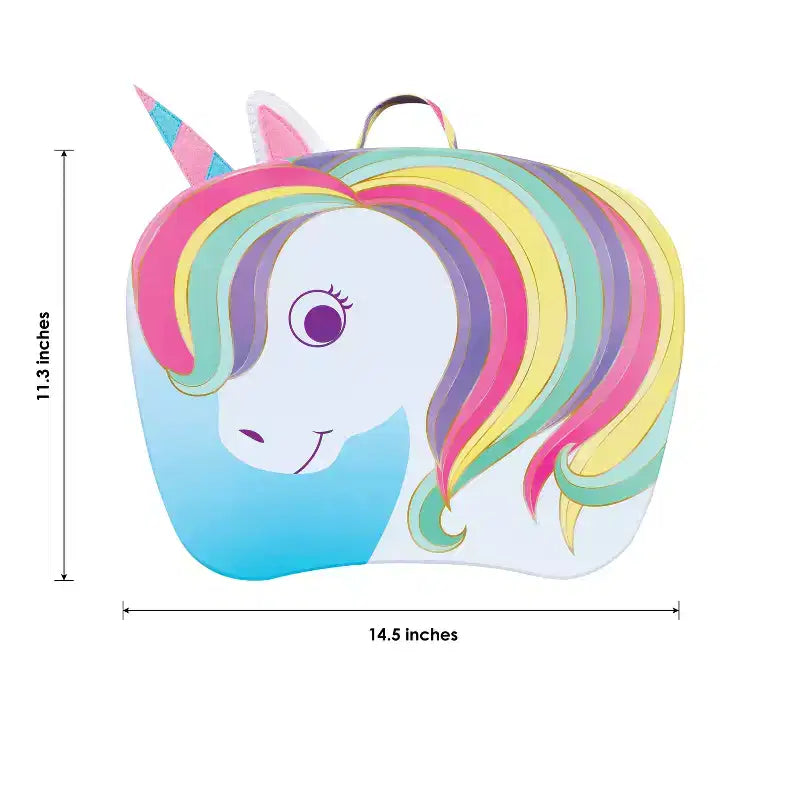 Kids Lap Desk with Animal Design - Microbead Cushion, 14.5"x11.3" Surface, Lightweight 1.3 lbs