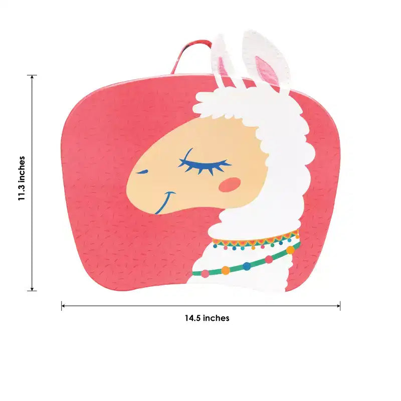 Kids Lap Desk with Animal Design - Microbead Cushion, 14.5"x11.3" Surface, Lightweight 1.3 lbs
