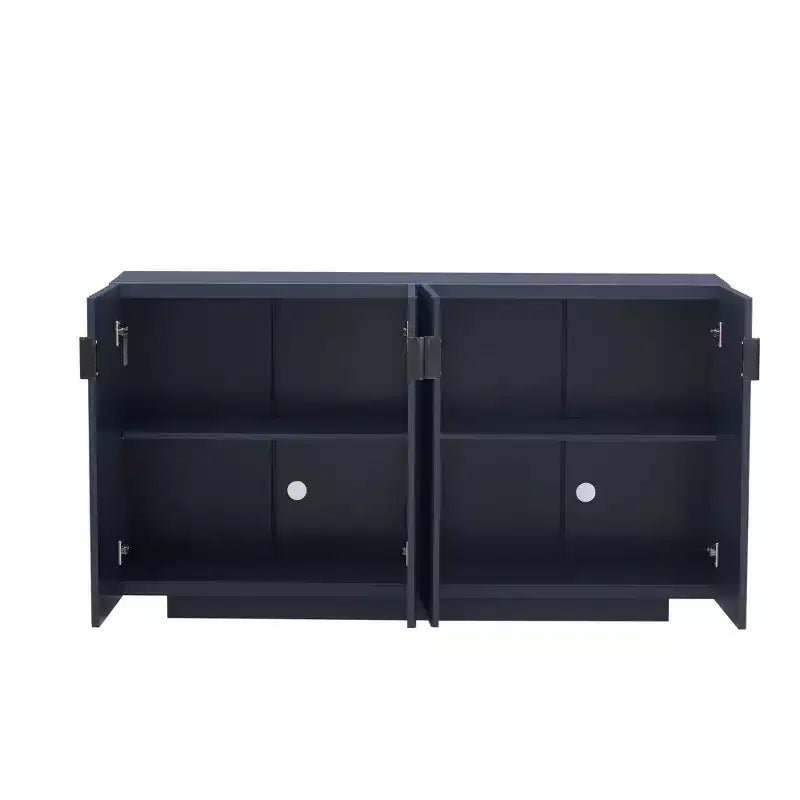Large Sideboard Cabinet with 4 Doors and 4 Shelves - Storage Cabinet for Living Room, Dining Room, Kitchen