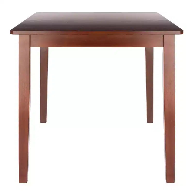 Darren Extendable Dining Table Walnut - Self-Storing Butterfly Leaf, Seats 6