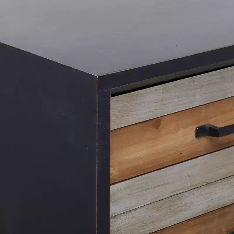 Modern MDF Cabinet Black