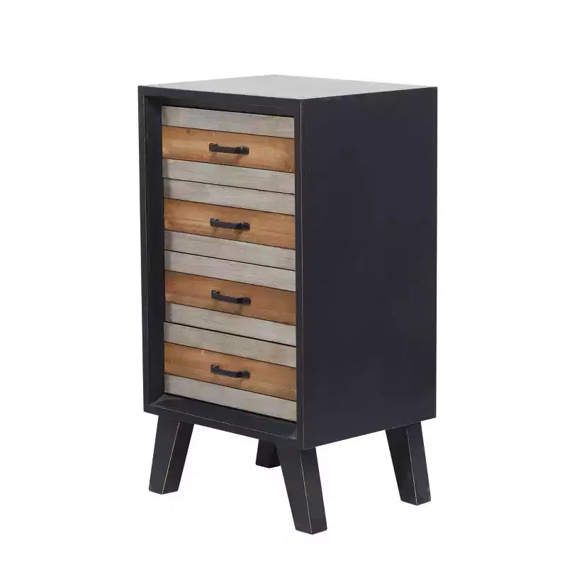 Modern MDF Cabinet Black